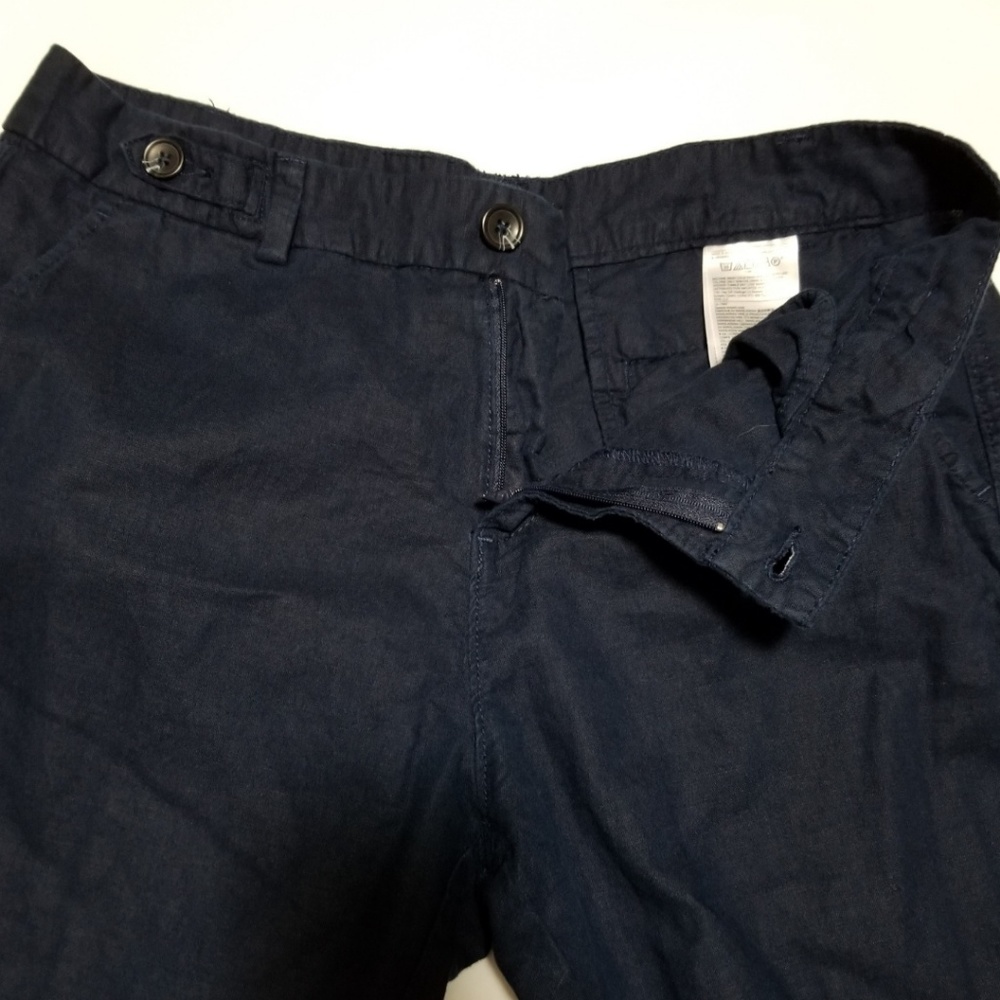 Banana Republic Dark Blue Linen Blend Pants - Picture 4 of 7